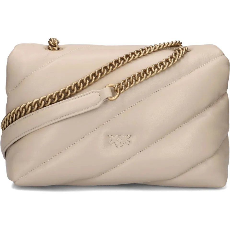 Pinko Schoudertassen Love Puff Classic Beige - One size, foto 5