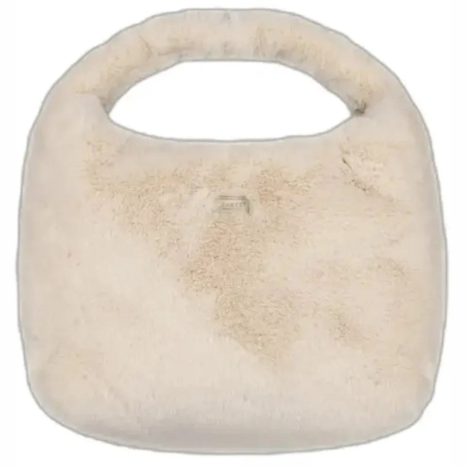 Barts Shopper in imitatiebont-look Crème
