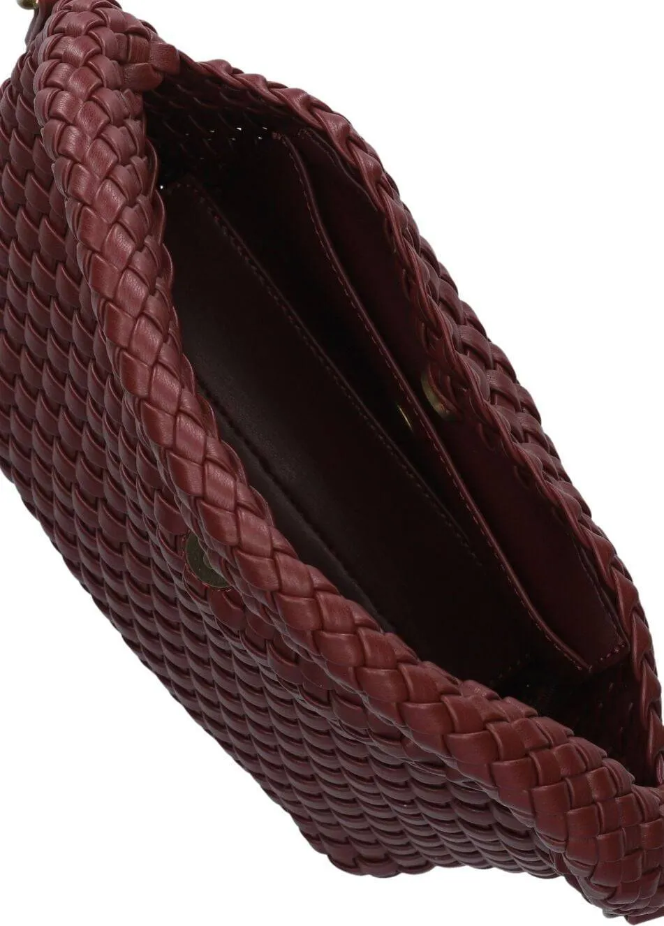 HVISK Handtassen Twist Braided Soft Structure Bordeaux - One size, foto 4