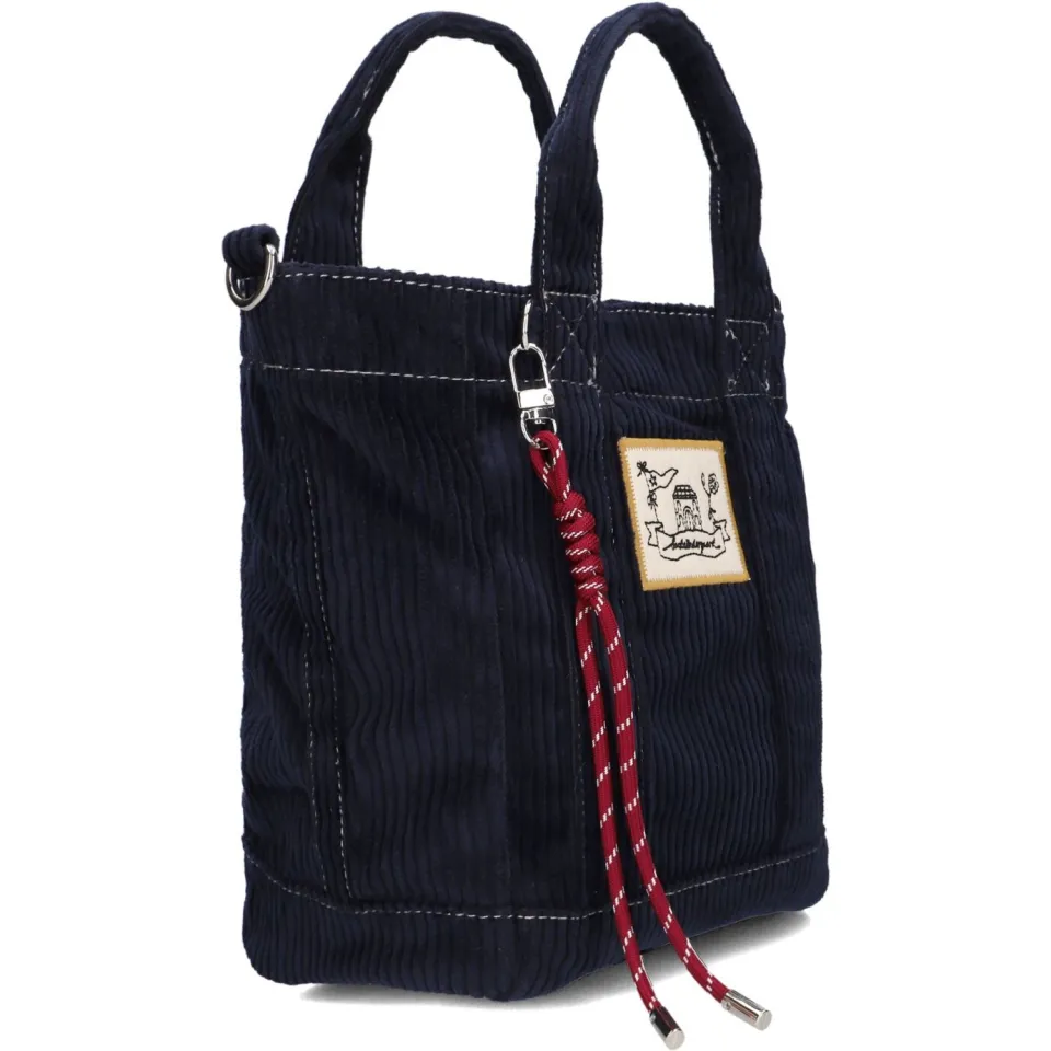 BECKSÖNDERGAARD Handtassen Corduroy Gene Bag Donkerblauw - One size, foto 2
