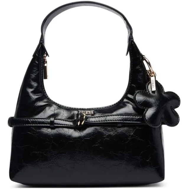 Guess Tas Guess Hwtg23 25770 Taylor Mini Hobo Zwart
