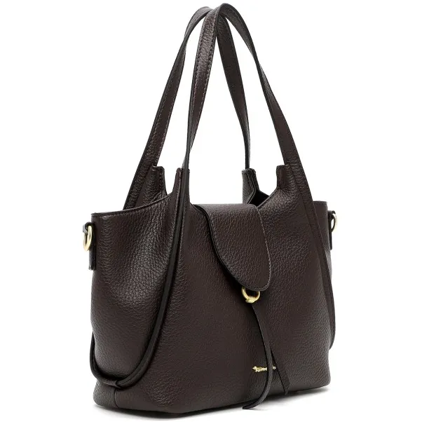 Tamaris Manuela cityshopper donkerbruin, foto 2