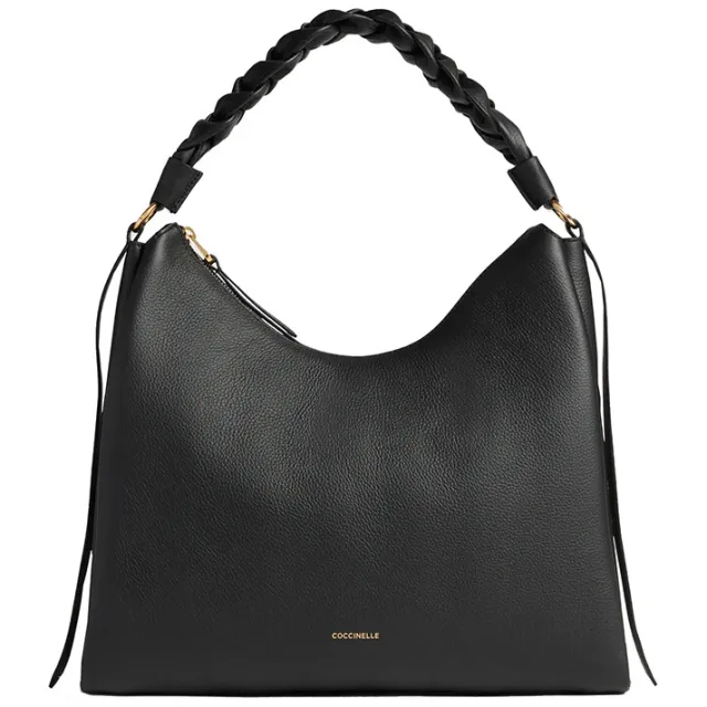 Coccinelle Boheme Grana Double schoudertas zwart