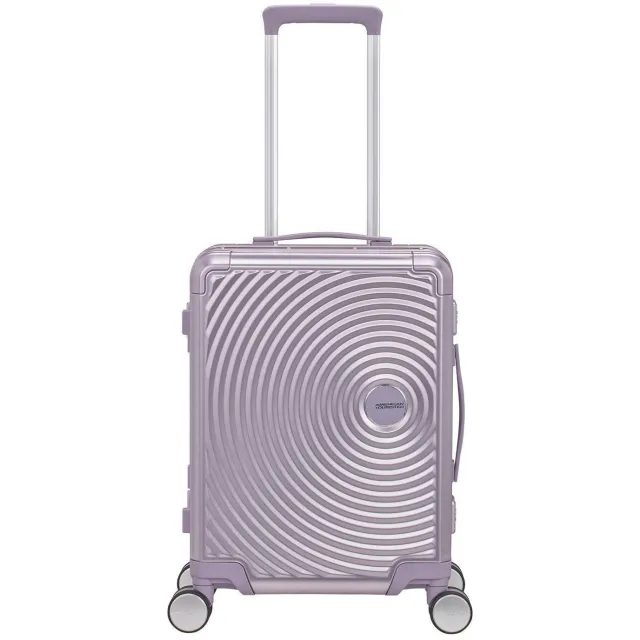 American Tourister Soundbox Alu Spinner 55 koffer paars