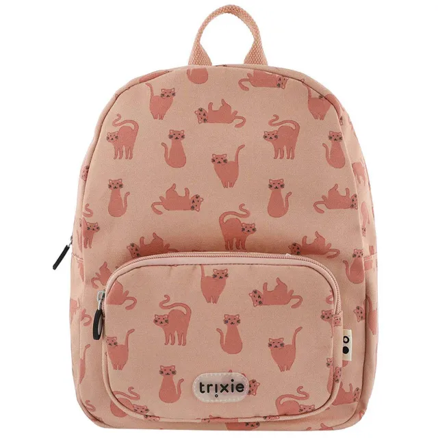 Trixie rugzak met dierenprint - roze