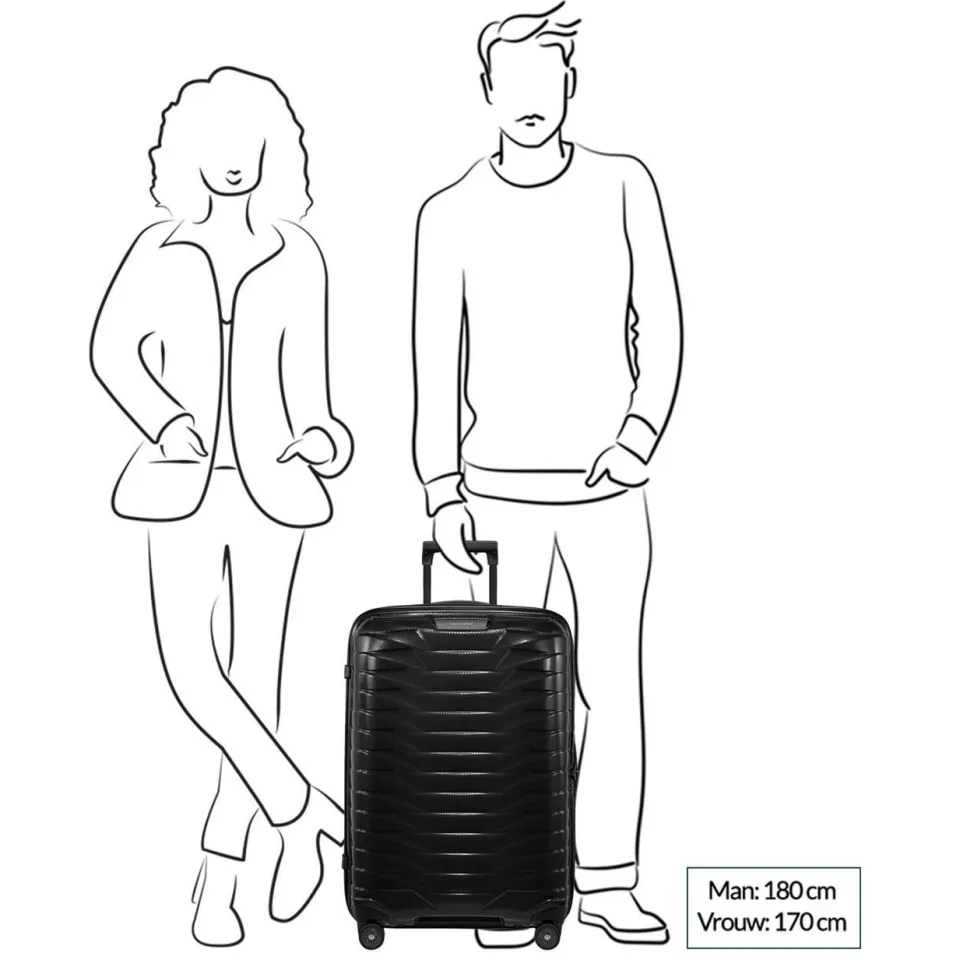 Samsonite Proxis koffer 69 cm petrolblauw, foto 4