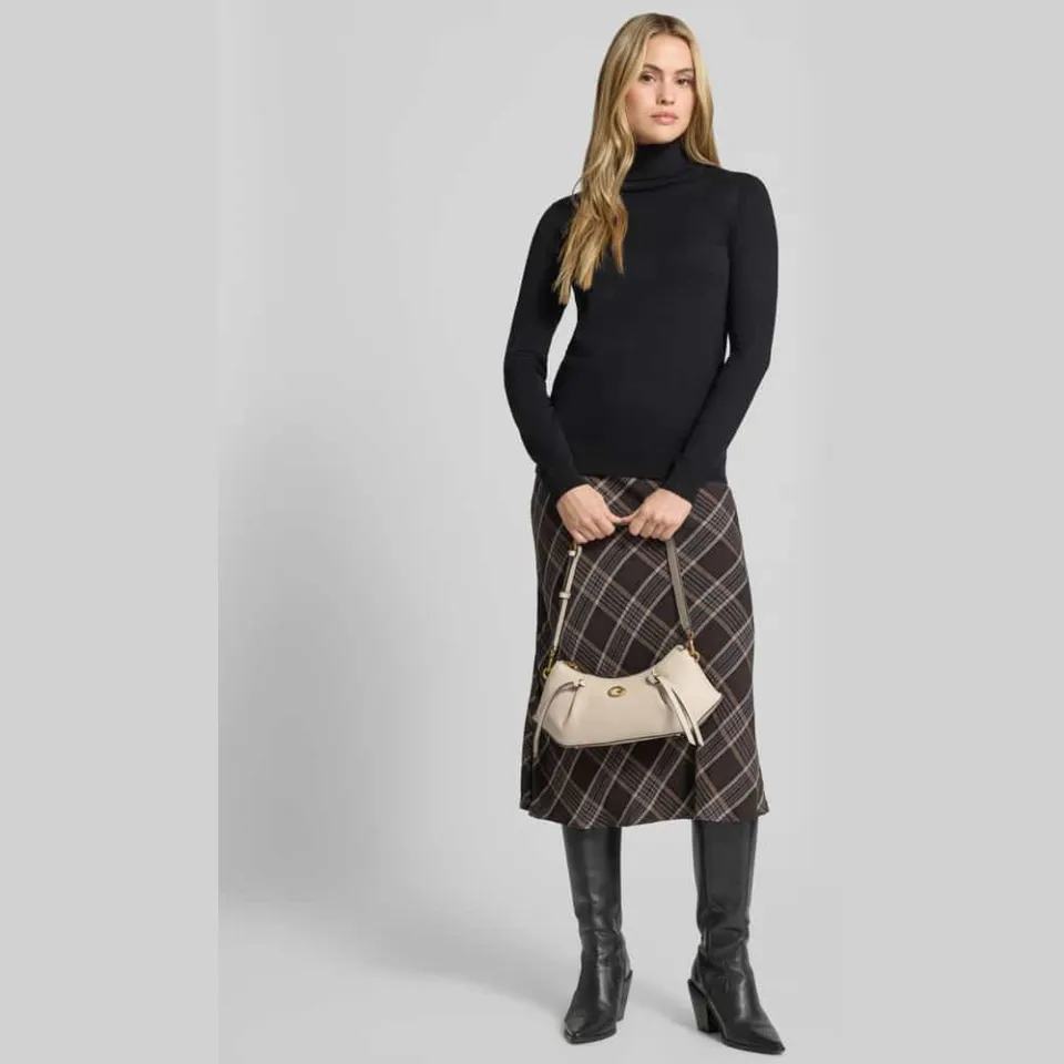 Guess Allegra schoudertas beige, foto 4