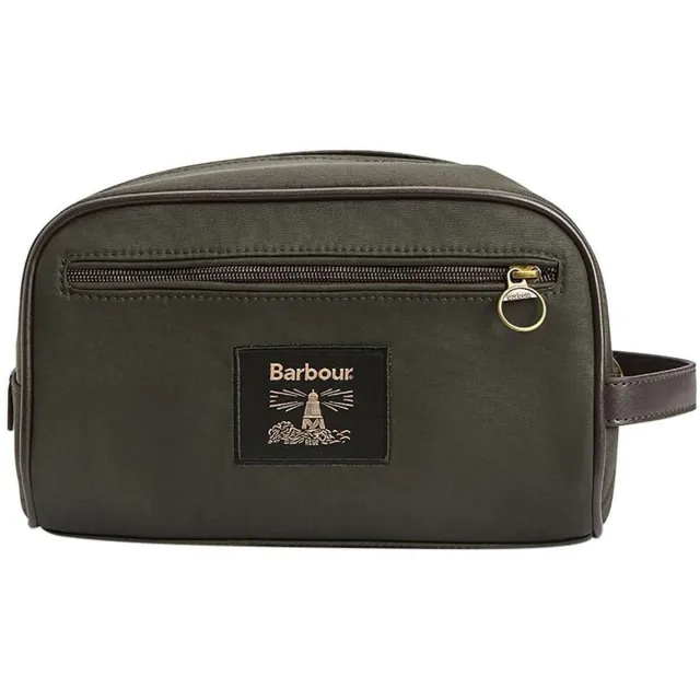 Barbour Mac0404 toilettas groen