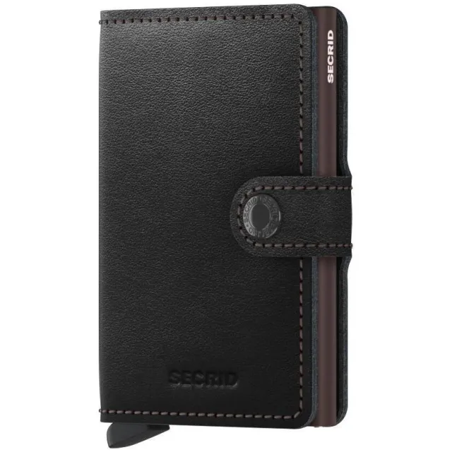 Secrid Miniwallet pasjeshouder zwart blauw