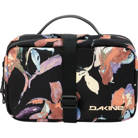 Dakine Split Hanging Travelkit toilettas dark ephemera zwart