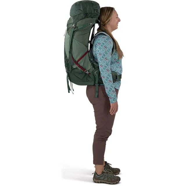 Osprey Aura AG LT 65 trekkingrugzak olijfgroen, foto 2