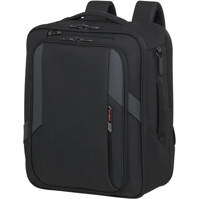 Samsonite Rugzak - Glazed Underseat Backpack M 36 x 45 x 20 cm - 17,3 inch - Black - 33 l