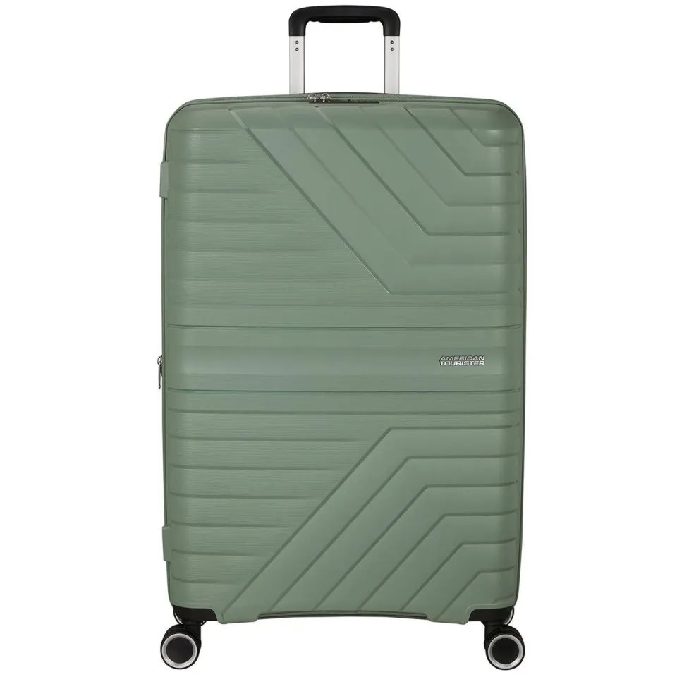 American Tourister Flytwist trolley 78 cm groen, foto 2