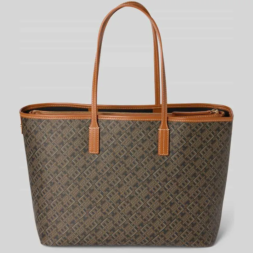 Tommy Hilfiger Th Monoplay tote bruin, foto 3
