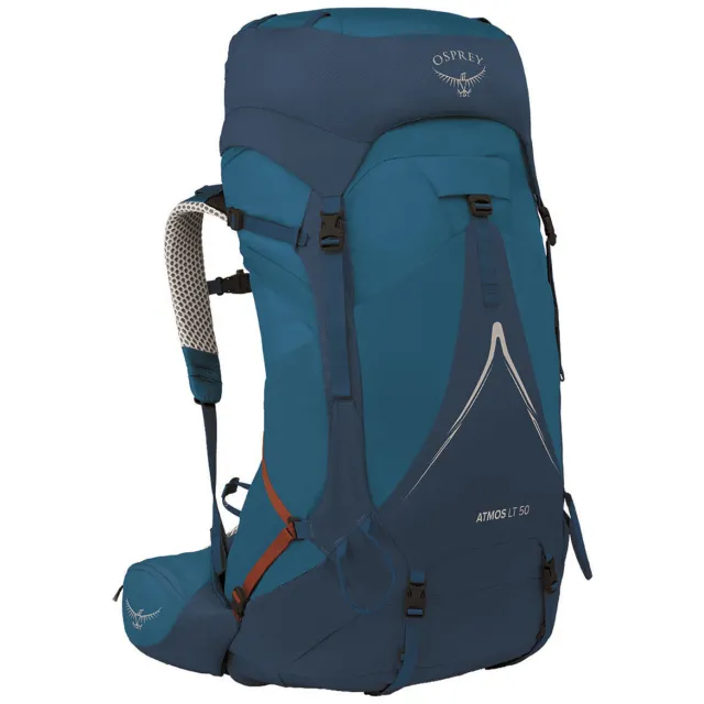 Osprey Atmos AG LT 50 trekkingrugzak blauw