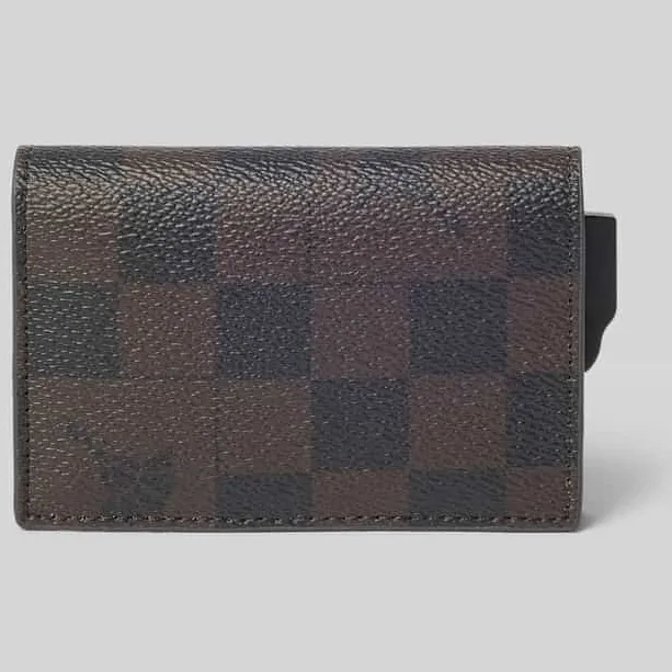 Joop! Portemonnee met logodetail model 'cortina piazza' Seal Brown