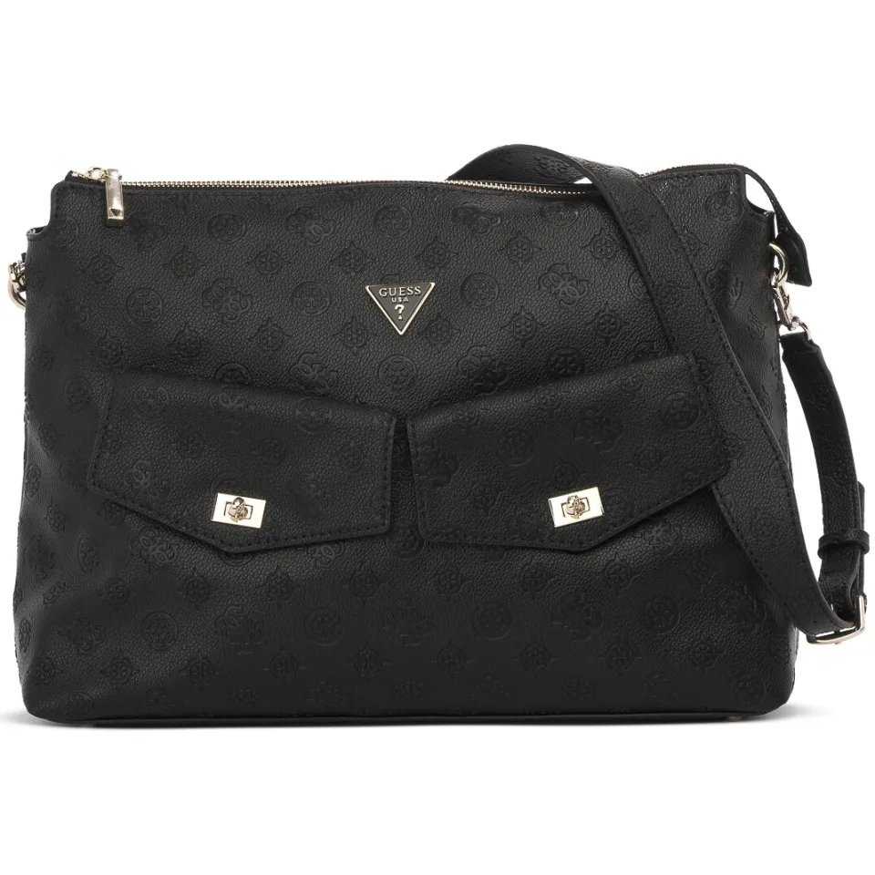 Guess Blake Hobo schoudertas zwart, foto 2