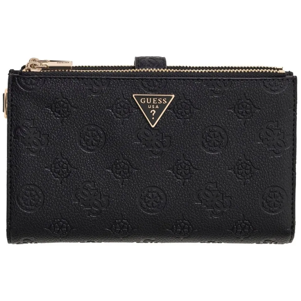Guess Blake SLG double zip organizer portemonnee zwart, foto 2