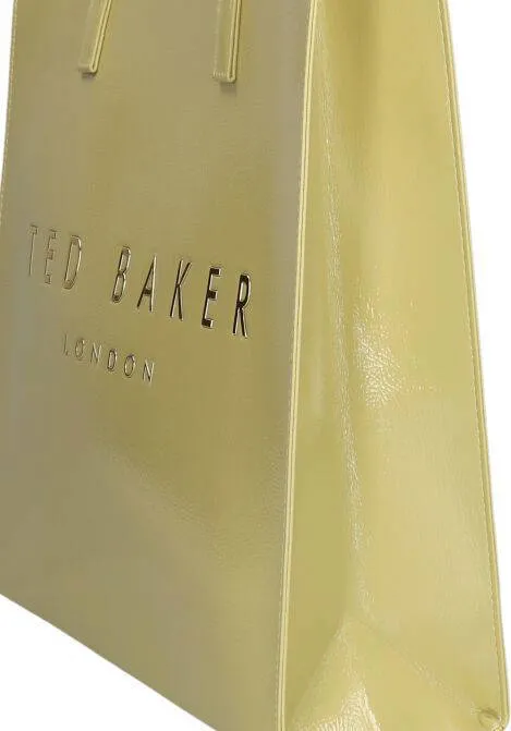Ted Baker Crinkon shopper geel, foto 5