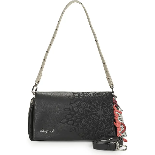 Desigual Schoudertas Desigual SIERRA NARON MEDIUM FLAP Zwart
