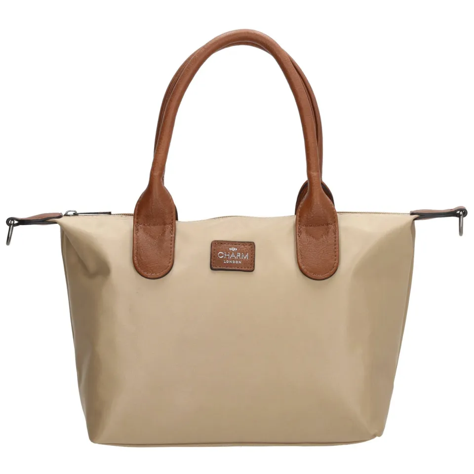Charm London Buckingham mini shopper beige, foto 4