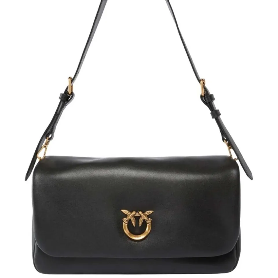 Pinko Click Soft Classic schoudertas zwart