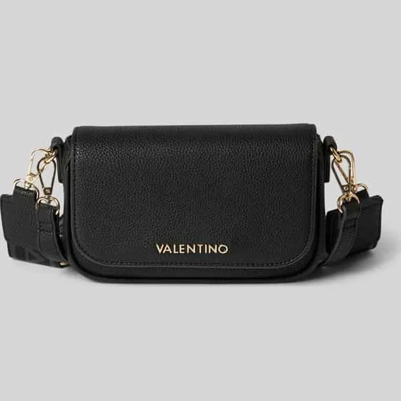 Valentino Handtas met labelapplicatie, model 'MIRAMAR' zwart, foto 2