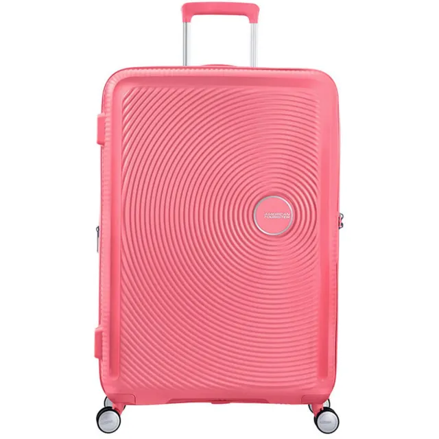 American Tourister Soundbox Spinner koffer roze