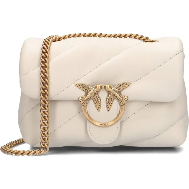 Pinko Love Puff Mini schoudertas wit