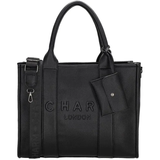 Charm London Bond schoudertas zwart