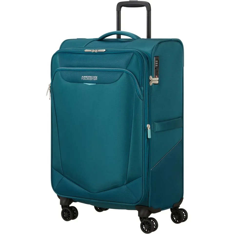 American Tourister Summerride spinner koffer groen, foto 2