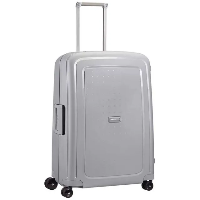 Samsonite S'Cure Spinner 69 koffer zilverkleurig