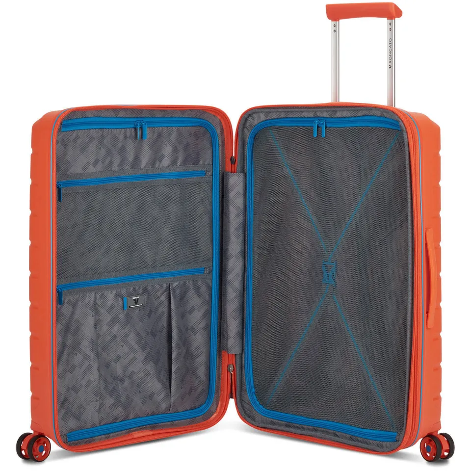 Roncato B-Flying trolley koffer 68 cm oranje, foto 3