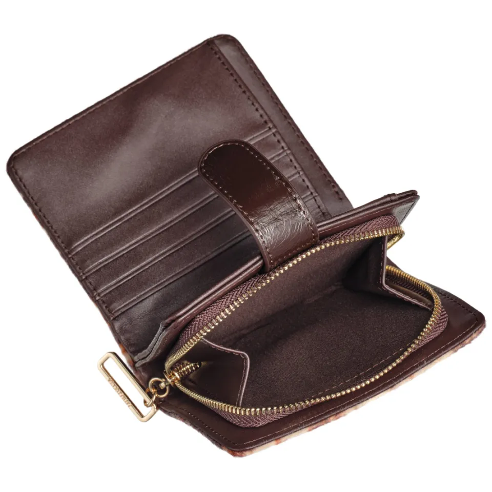 Valentino Bags Line Wallet bruin, foto 5