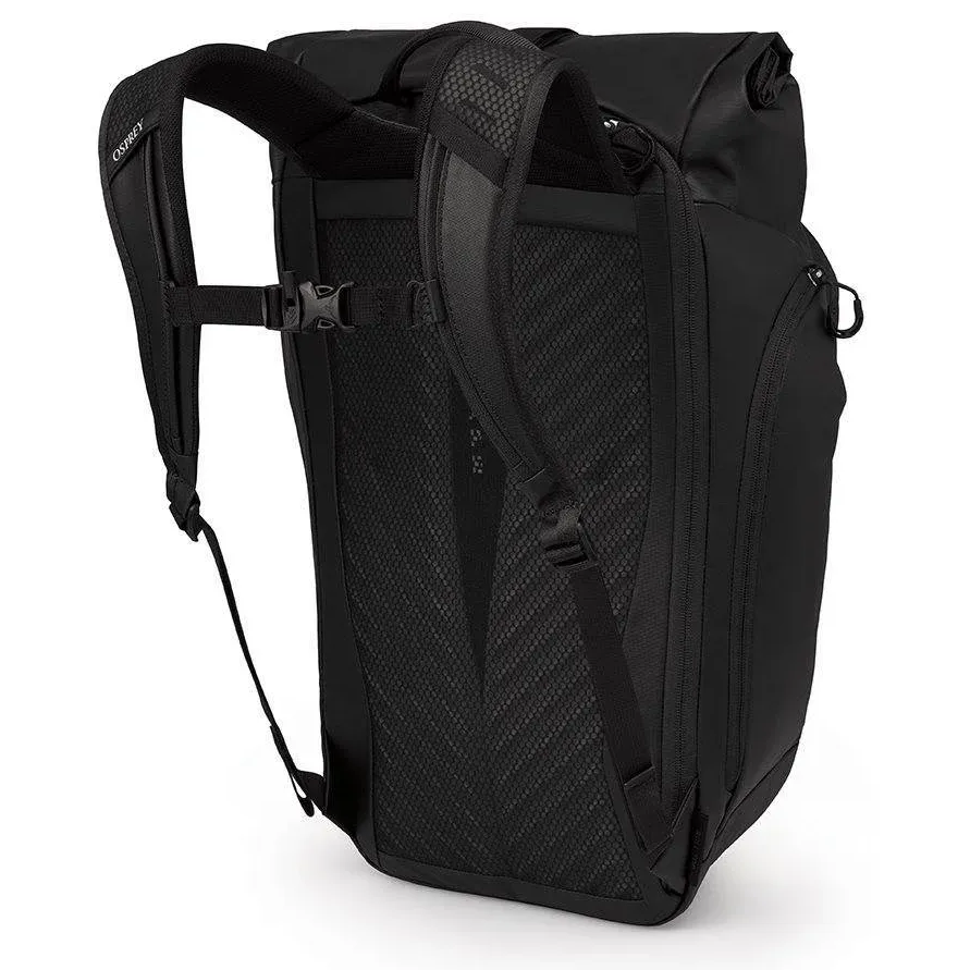 Osprey Transporter Roll Top Pack 30 dagrugzak zwart, foto 3