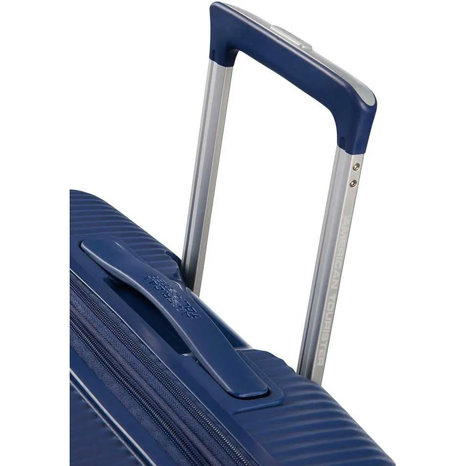 American Tourister trolley Soundbox 55 cm. Expandable donkerblauw, foto 4