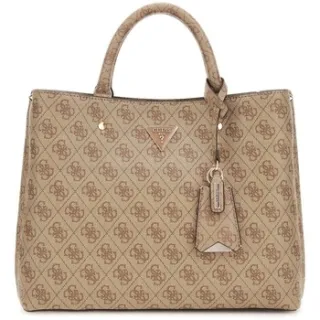 Guess Meridian II bucket bag beige, foto 2