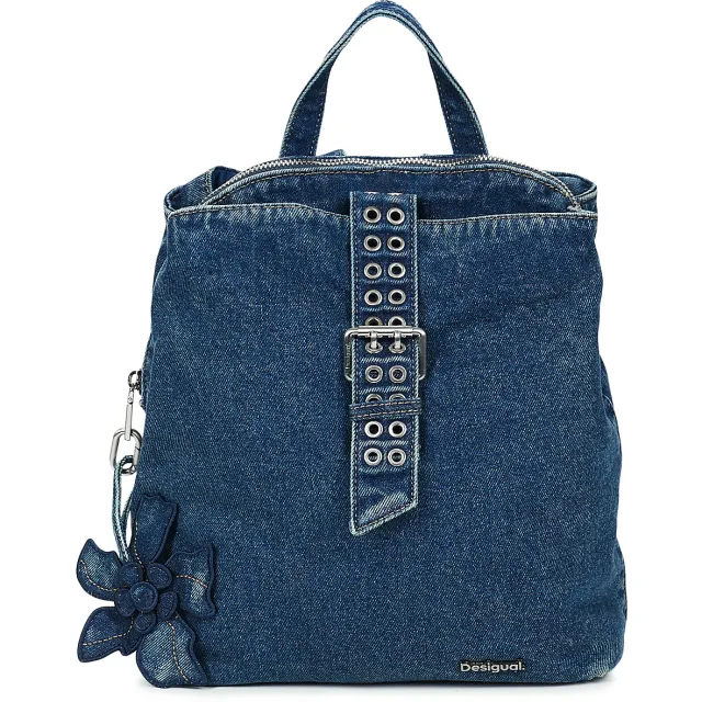 Desigual Curio denim rugzak blauw