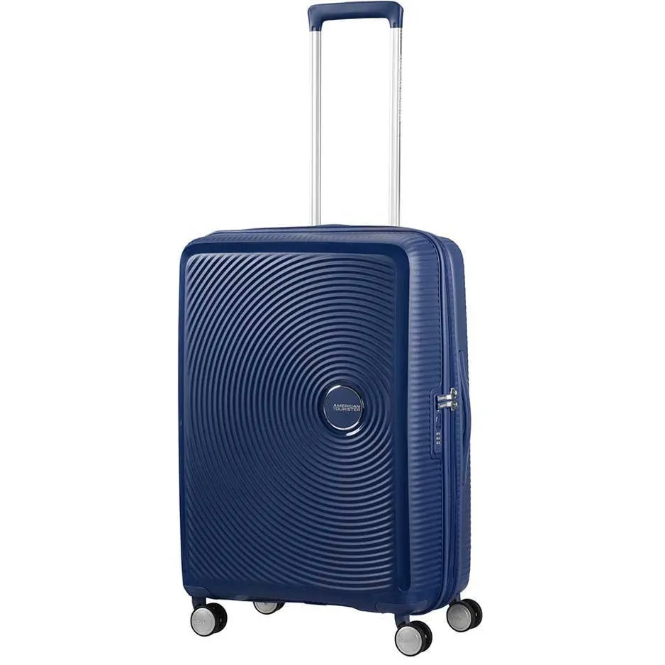 American Tourister Soundbox spinner koffer donkerblauw blauw, foto 4