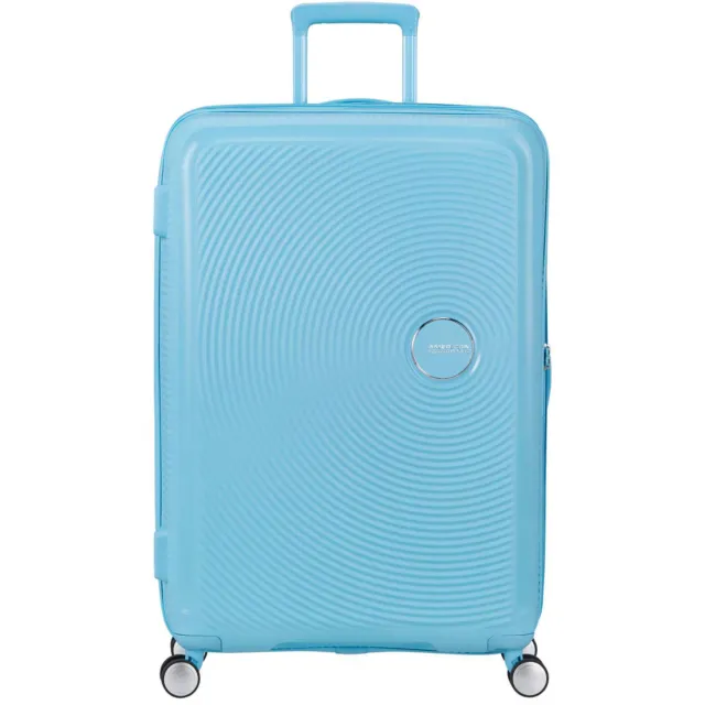 American Tourister Soundbox Spinner 77 koffer blauw