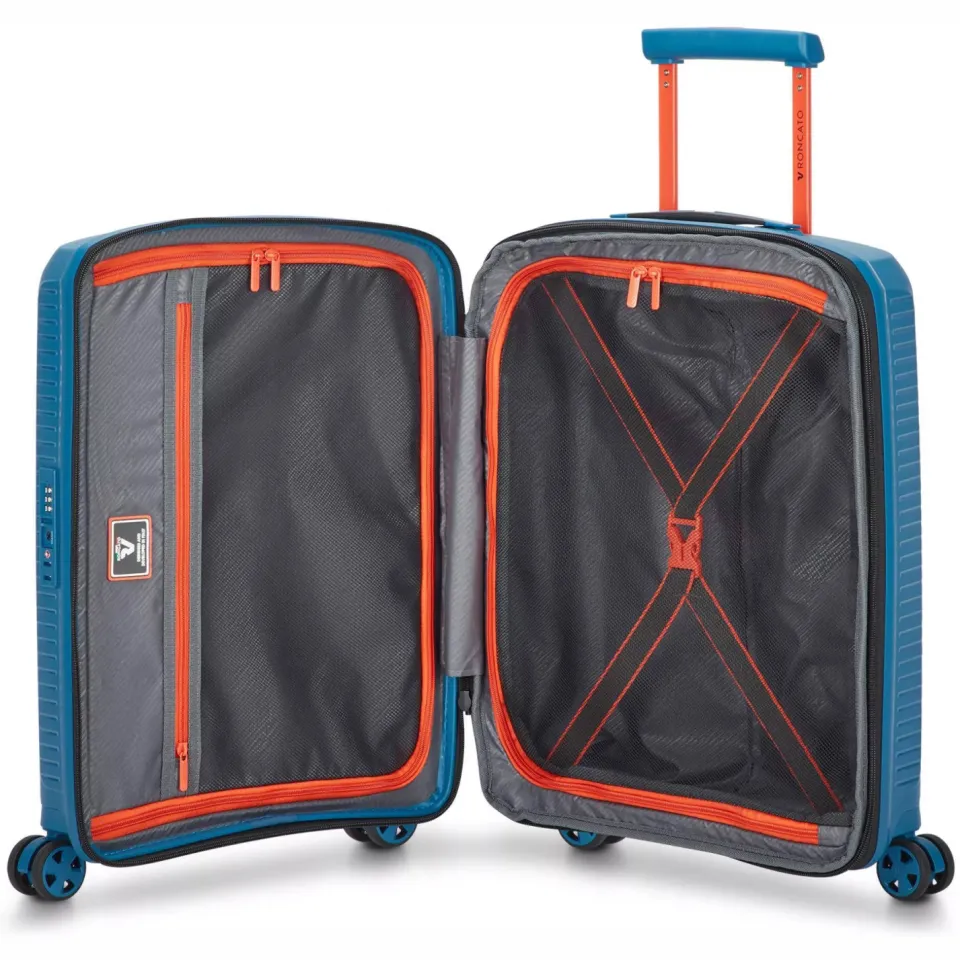 Roncato Arcade handbagage spinner 55 groenblauw, foto 5