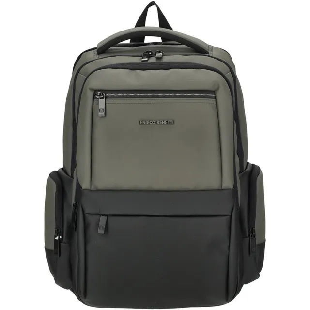 Enrico Benetti Newport Laptoprugzak - 17 inch - Grijs