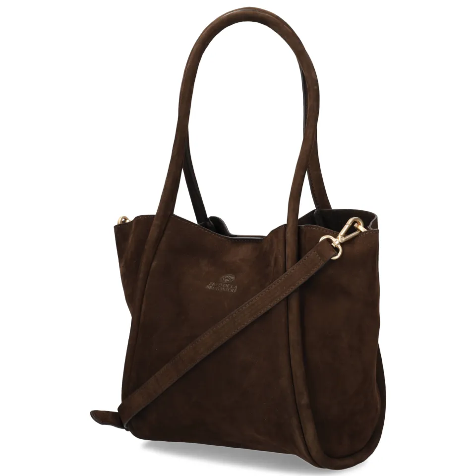 Fred de la Bretoniere Nalani shopper donkerbruin
