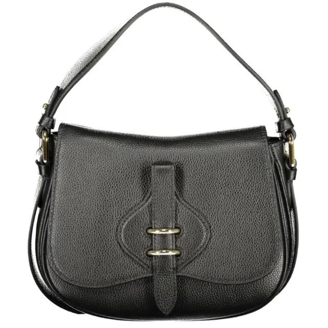 Coccinelle Zwarte Leren Dames Handtas Black