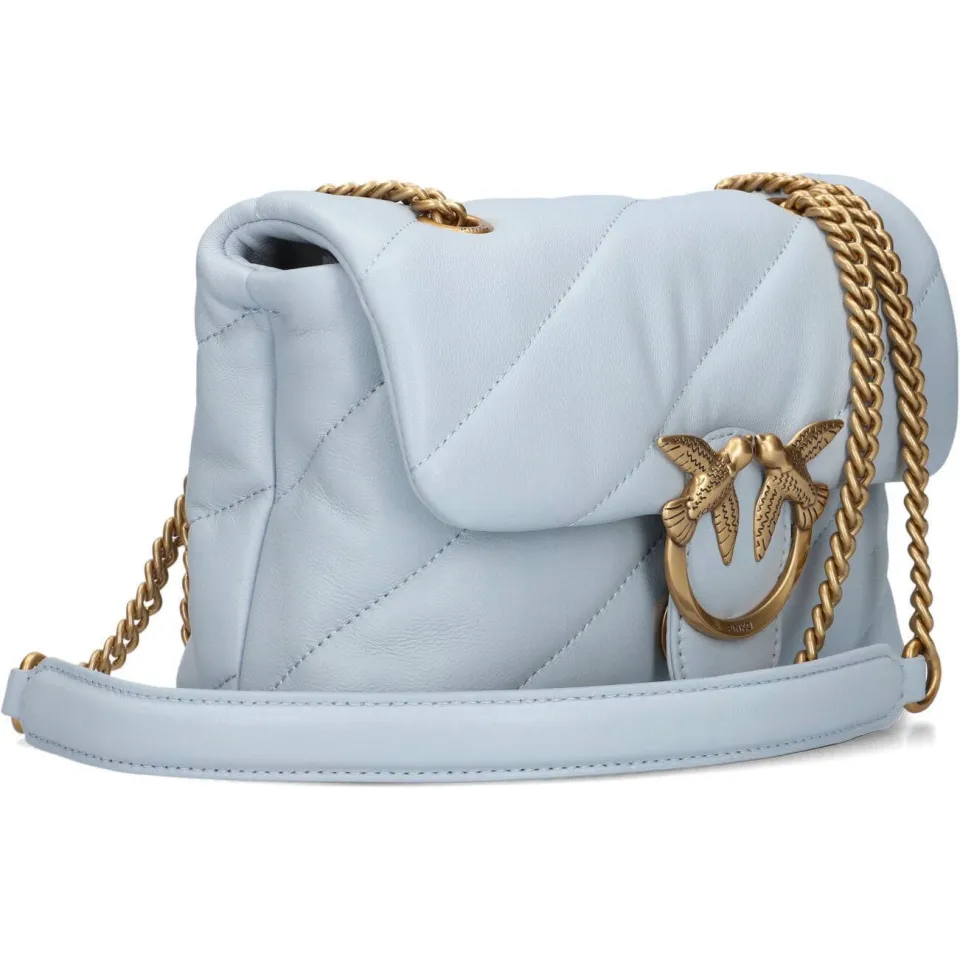 Pinko Love Puff Mini schoudertas lichtblauw, foto 2