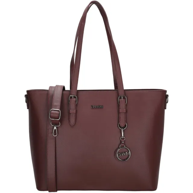 Charm London Birmingham shopper bordeauxrood Bordeaux rood