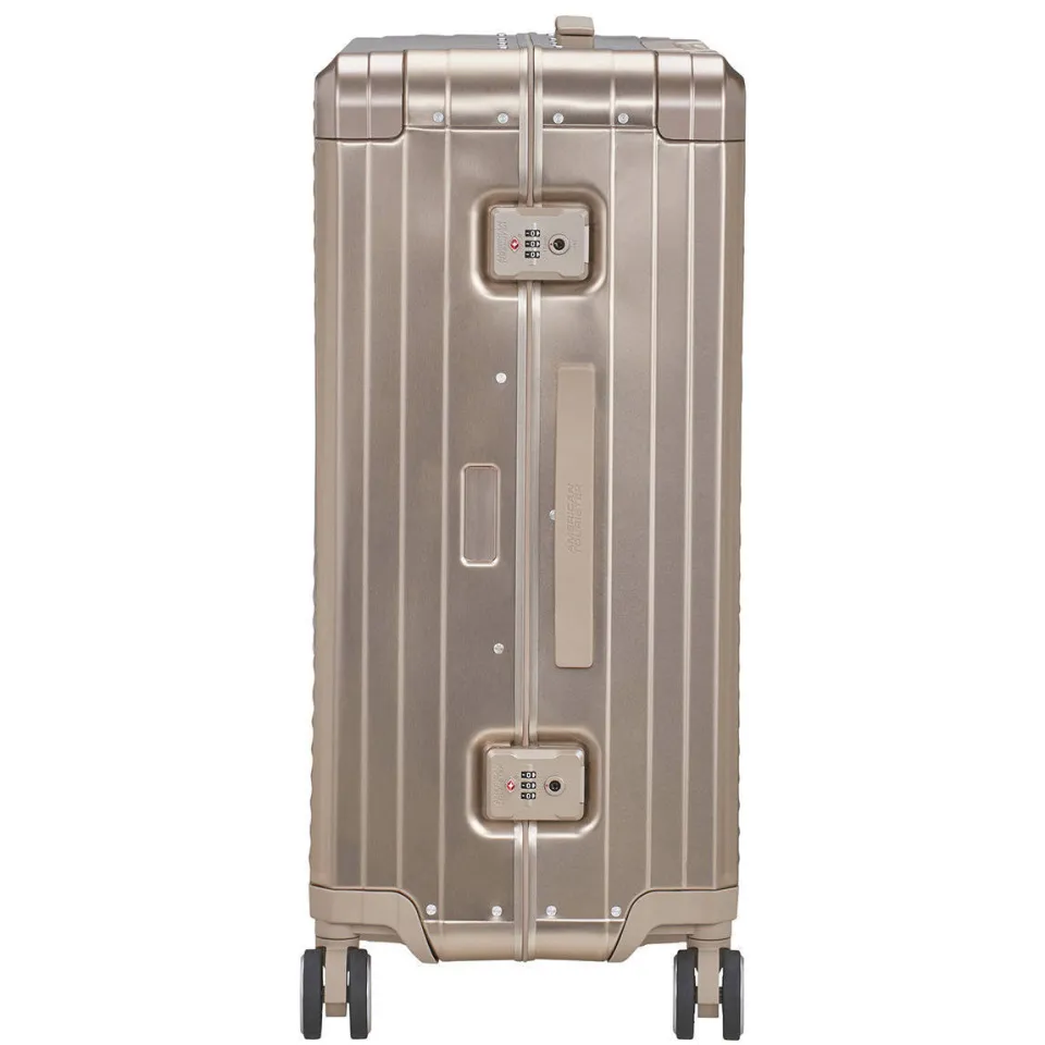 American Tourister Soundbox Alu spinnerkoffer champagne, foto 2