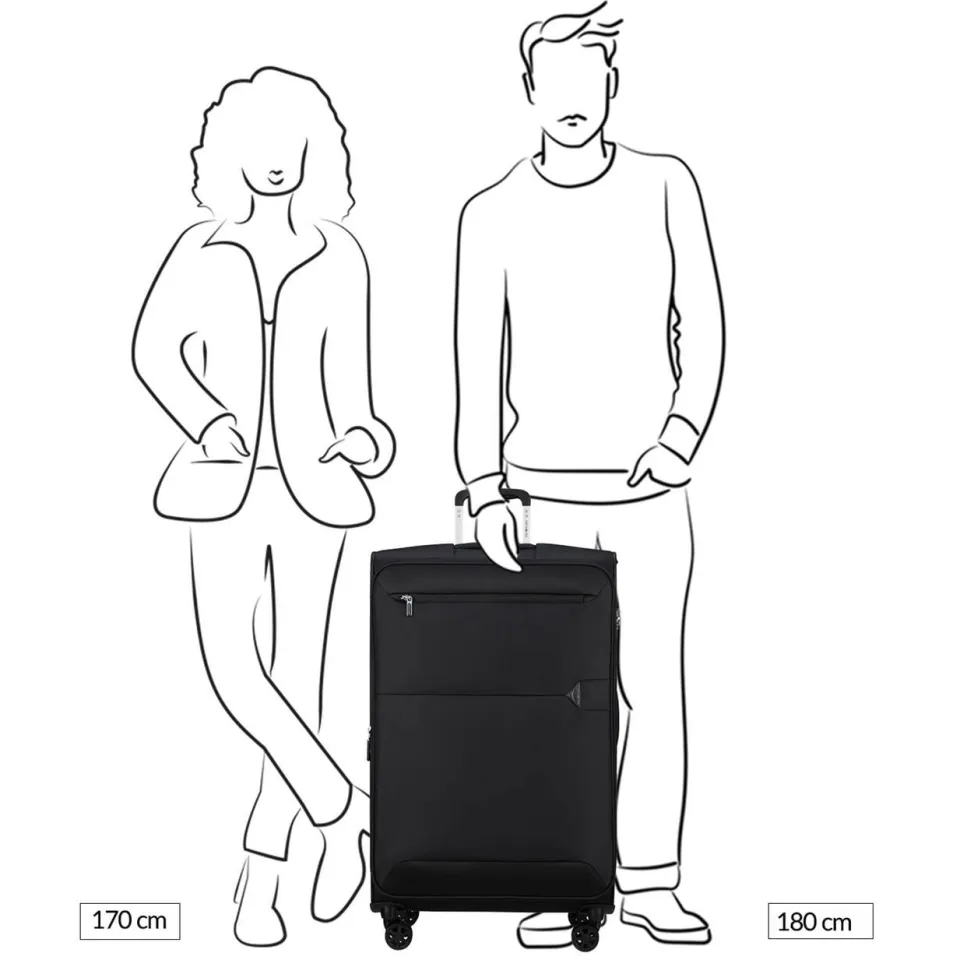 Samsonite Urbify Spinner 78 cm koffer donkerblauw, foto 4