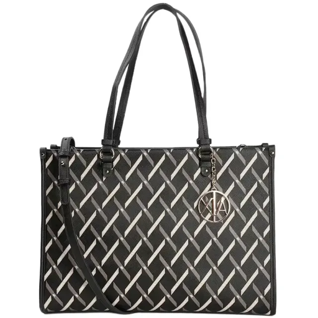 Armani Exchange dameshandtassen van saffianohout Print