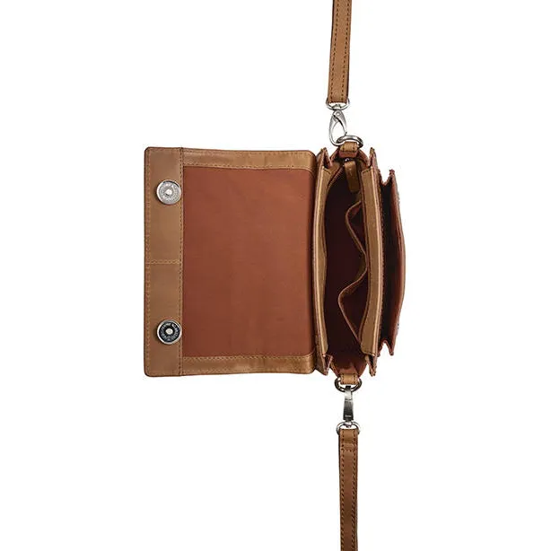 Burkely Cool Colbie crossbody tas cognac, foto 3